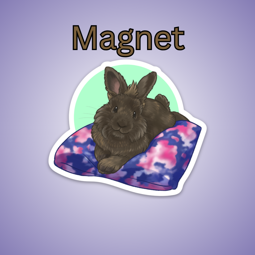 Judge Bunny Sticker — The Pipsqueakery - A Rescue & Sanctuary For